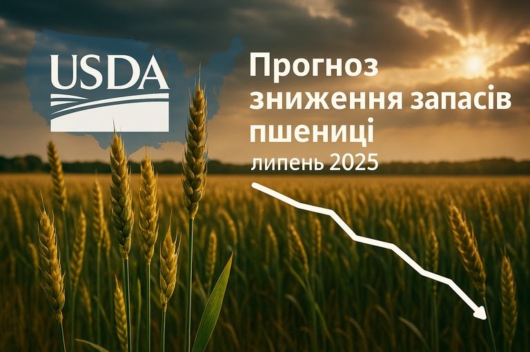 USDA знизив прогноз запасів пшениці, але ціни падають через торговельну невизначеність